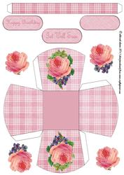 Pink Blossom Basket