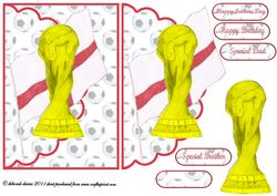 Gold Cup Envelope Cards