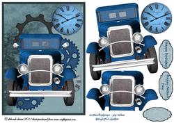 Steampunk Vintage Truck
