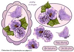 Lilac Flutter Flower