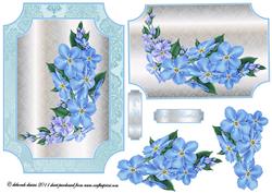 Blue Forget Me Not