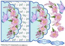 Flowery Butterfly