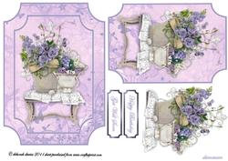Lilac Floral Spray