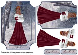 Elegant Winter Lady