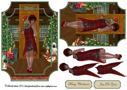 Deco Christmas Lady