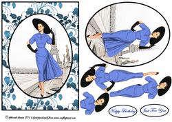 Paris in Blue