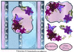 Floral Butterfly Delight