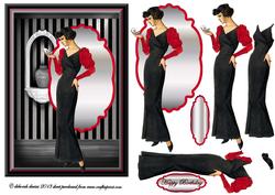 Elegant Red N Black
