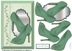 Minty Prom Shoes