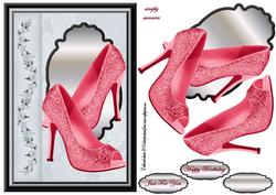 Pink Prom Shoes