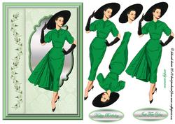 Green Poser