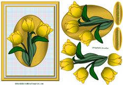 Pretty Yellow Floral