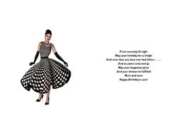 Black N White Beauty Insert