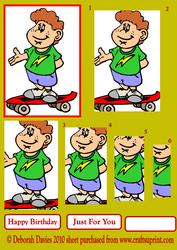 Skateboard Kid