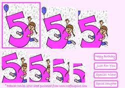5 Today Pink Girl