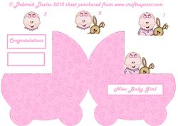 Pink Pram Card