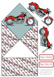 Dads Bike Diamond Top Card