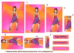 Sara the Fashion Teen Pyramid