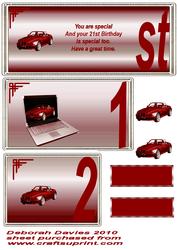 Red 21st Present