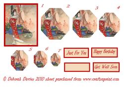 Oriental Lady Pyramage