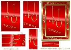 Red & Gold 40th