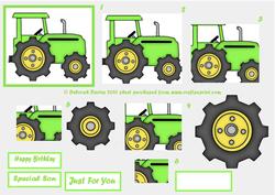 Green Tractor Pyramage