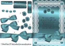 Aqua Special Sister Card