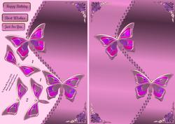 Metalic Butterfly Magic