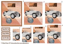 Vintage Car Pyramage