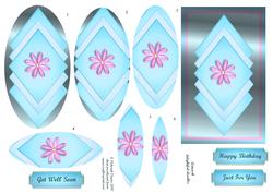 Floral ~diamond Pyramage