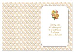Golden Rose Insert for Sister