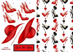 Red Shoe & Hat