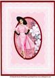 Elegant Lady in Pink