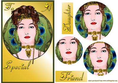 Art Nouveau Girl