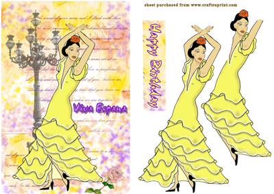 Spanish Flamenco Dancer