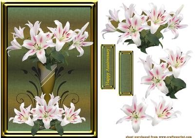 Framed Lilies for You