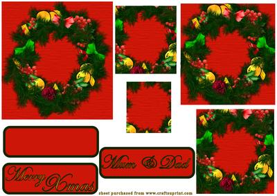 Xmas Decoration Wreath