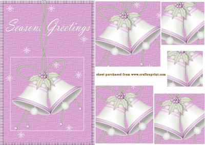 Xmas Bells in Lilac