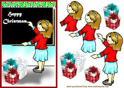 Teachers Xmas Card
