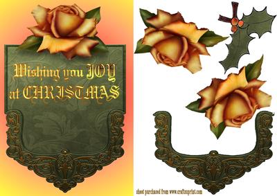Golden Xmas Rose