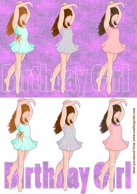 Birthday Ballet Girl