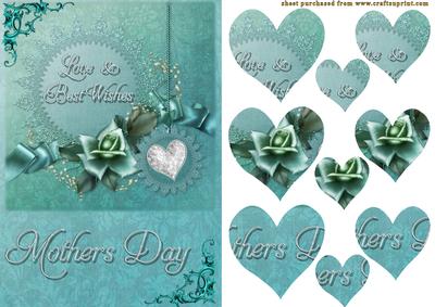 Mothers Day Hearts