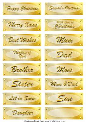 Seasonal Gold Sentiment Panels