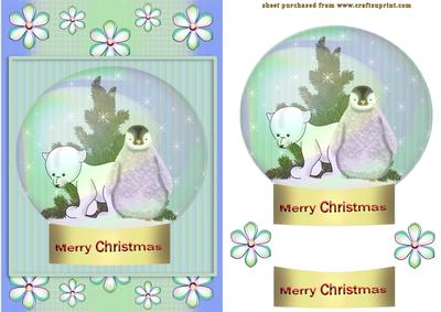 Xmas Snow Globe 1