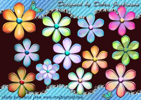 Digital Fun Flowers
