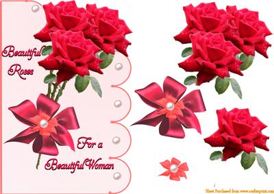 Roses for a Beautiful Woman