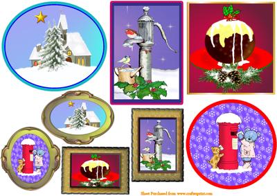Xmas Toppers and Tags