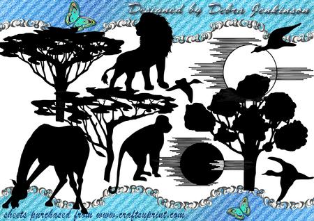 African Silhouettes
