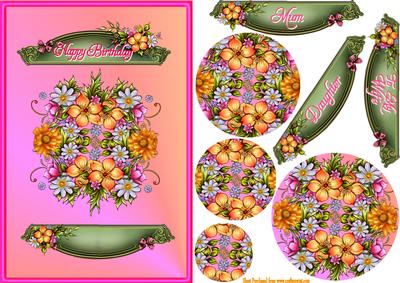 Floral Birthday Wishes