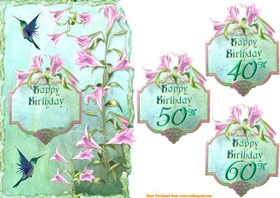 Birthday Lillies